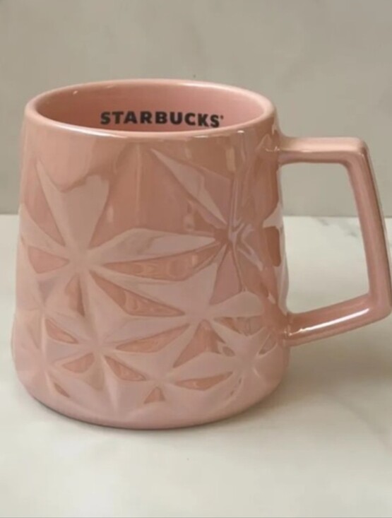 Starbucks Other - Starbucks Christmas Holiday 2023 Pink Peppermint Prism 14 OZ. Mug
